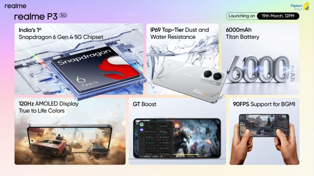 Realme P3 Ultra all faslity