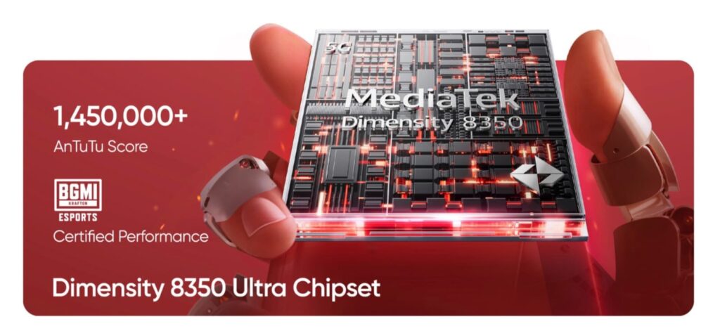 Realme P3 Ultra midea tak