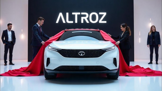 Altroz with happy owners or on a scenic drive