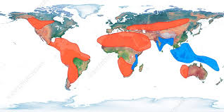 Map Highlighting Affected Regions