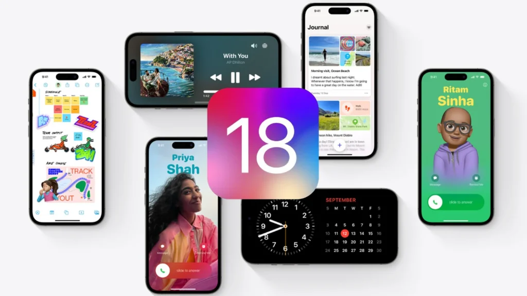ios 18 features in the IPhone