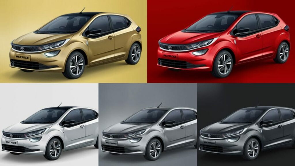 tata altroz colours